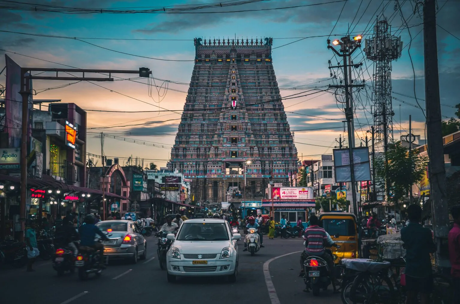 srirangam temple